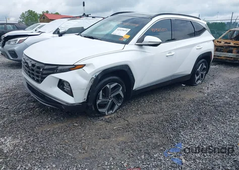 2022 Hyundai Tucson Limited z USA, uszkodzony, nr VIN 5NMJECAE6NH158917